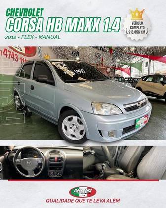 CHEVROLET CORSA 1.4 MPFI MAXX 8V FLEX 4P MANUAL